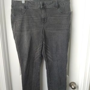 Maurice gray skinny jeggings